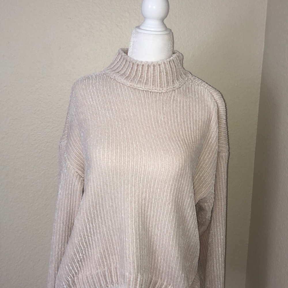 Sanctuary Chenille mock neck sweater